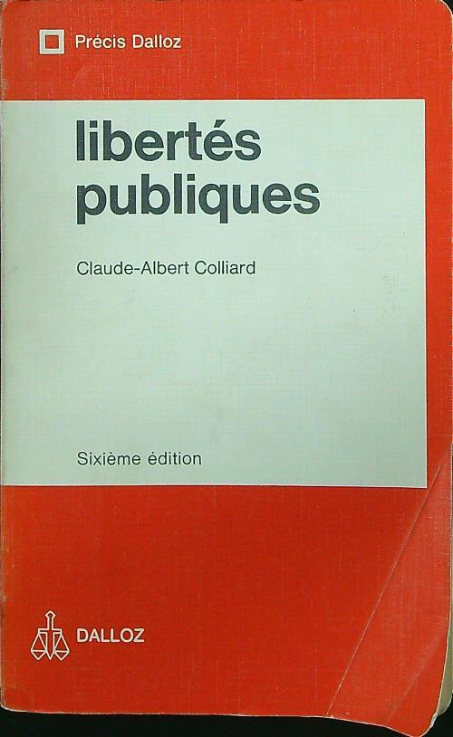 Libertes publiques - copertina