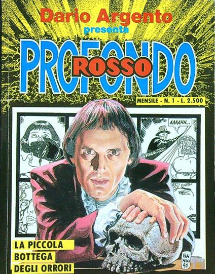 Profondo Rosso n. 1/dicembre 1990: La piccola bottega degli orrori - copertina