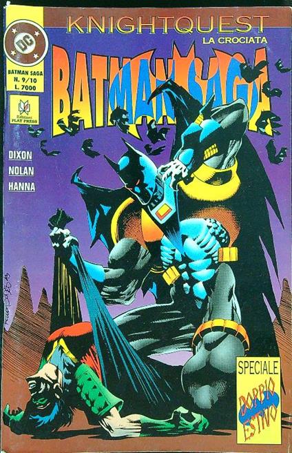 Batman Saga n. 9-10/luglio-agosto 1996 - copertina