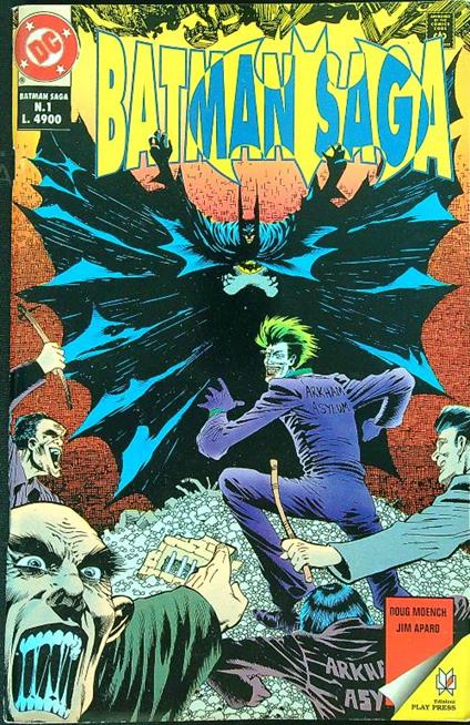 Batman Saga n. 1/novembre 1995 - copertina