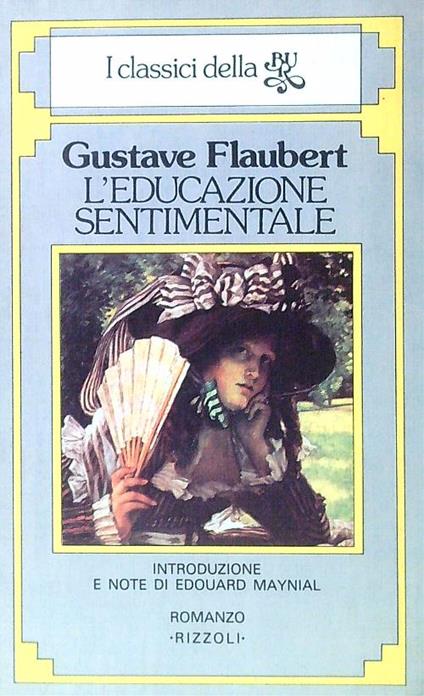 L' educazione sentimentale - Gustave Flaubert - copertina