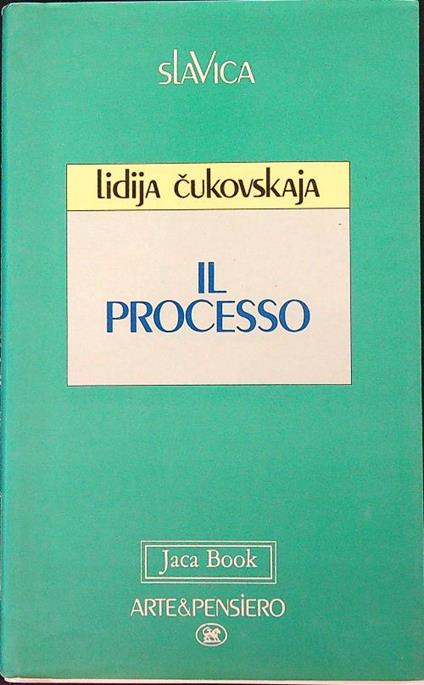 Il processo - Lidija Cukovskaja - copertina