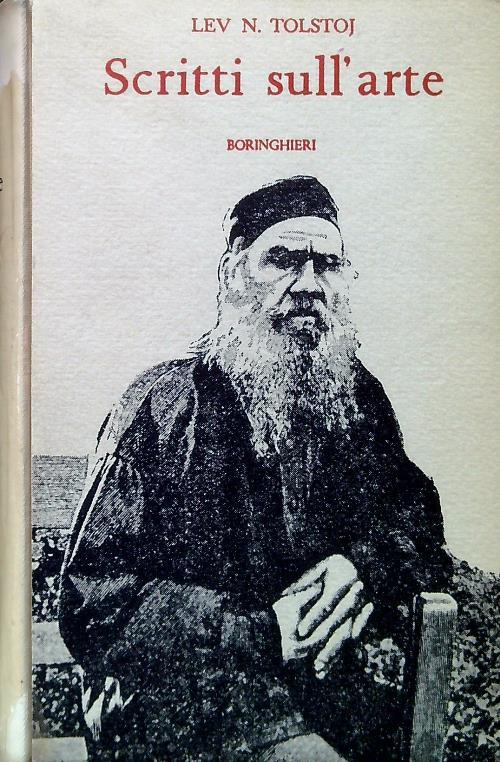 Scritti sull'arte - Leo N. Tolstoj - copertina