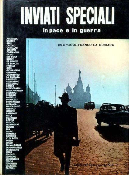 Inviati speciali in pace e in guerra - copertina