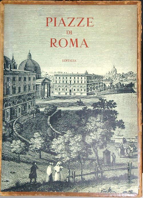 Piazze di Roma - Fabrizio Sarazani - copertina