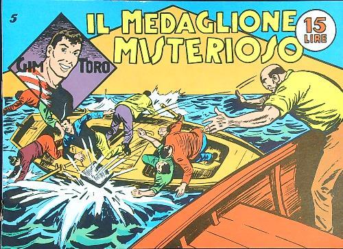 Gim Toro n. 5 - Il medaglione misterioso - copertina