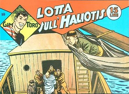 Gim Toro n. 10 - Lotta sull'Haliotis - copertina