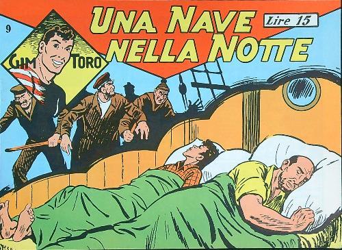 Gim Toro n. 9 - Una nave nella notte - copertina