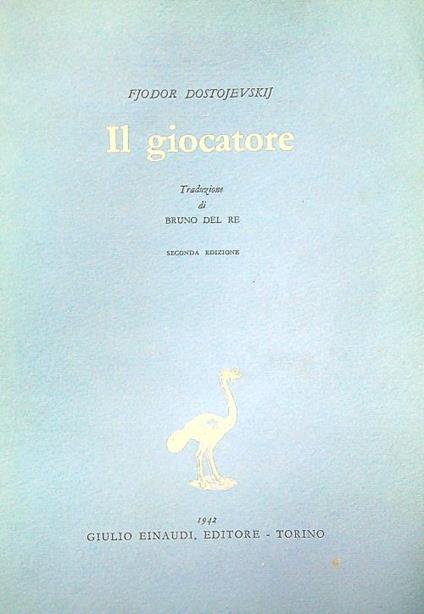 Il giocatore - copertina