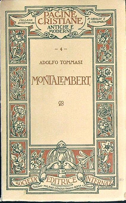 Montalembert - Rodolfo Tommasi - copertina