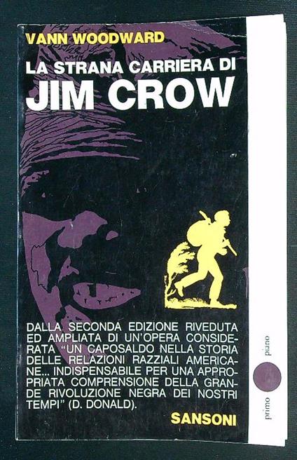 La strana carriera di Jim Crow - copertina