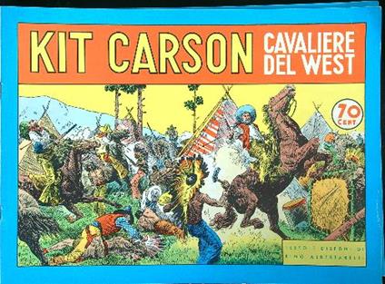 Kit Carson 7vv - Rino Albertarelli - copertina