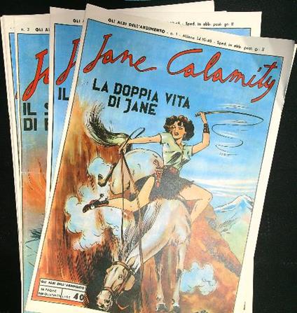 Jane Calamity da n. 1 a n. 8 - copertina