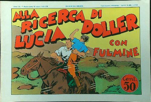 Alla ricerca di Lucia Doller con Fulmine - copertina