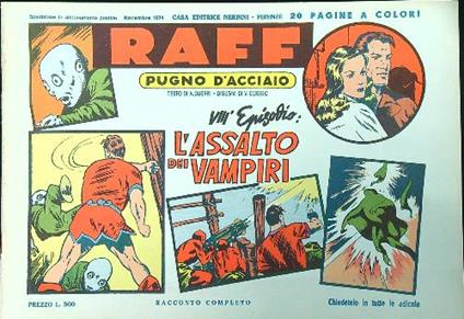 Raff L'assalto dei vampiri - copertina