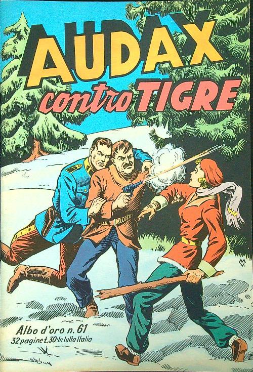 Audax contro Tigre - copertina