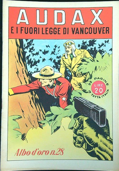 Audax e i fuorilegge di Vancouver - copertina