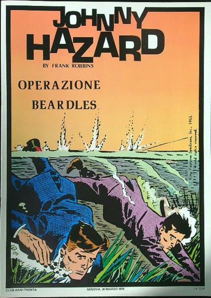 Johnny Hazard: Operazione Beardles - copertina