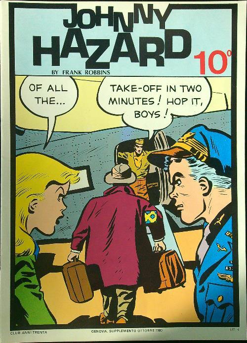 Johnny Hazard 10° - copertina