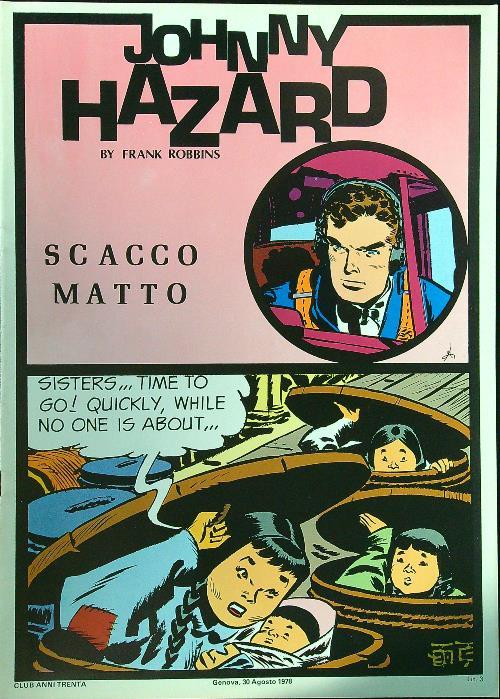 Johnny Hazard: Scacco matto - copertina
