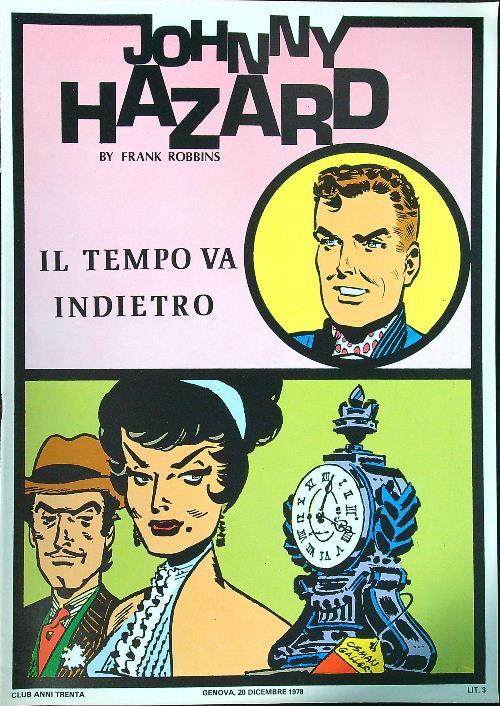 Johnny Hazard: Il tempo va indietro - copertina