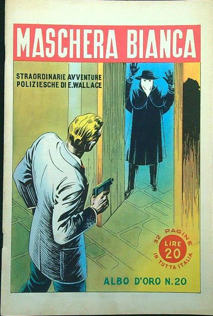 Maschera bianca - Edgar Wallace - copertina