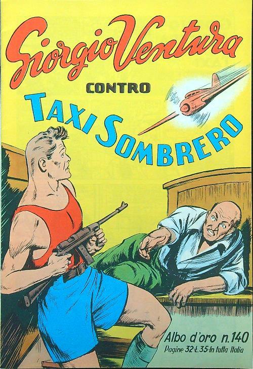 Giorgio Ventura contro Taxi Sombrero - copertina