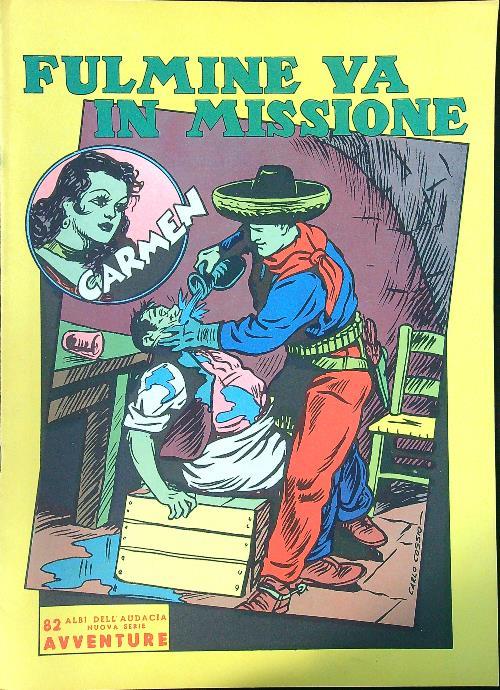 Fulmine va in missione - Carlo Carosso - copertina