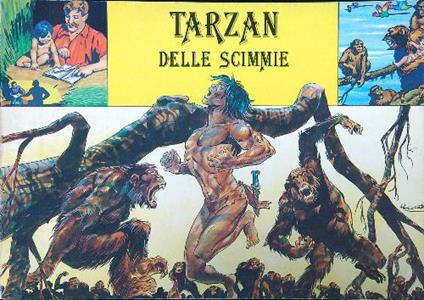 Tarzan delle Scimmie - Edgar Rice Burroughs - copertina