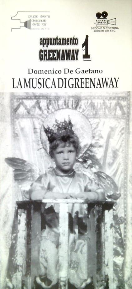 Appuntamento Greenaway 1 - La musica di Greenaway - Domenico De Gaetano - copertina