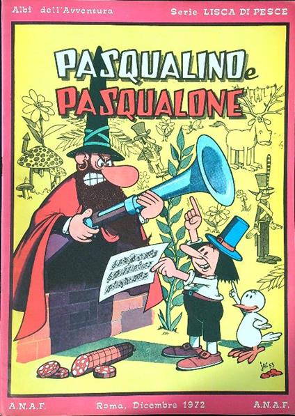 Pasqualino e Pasqualone - Jacovitti - copertina