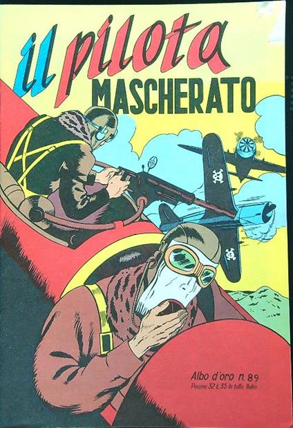 Il pilota mascherato - copertina