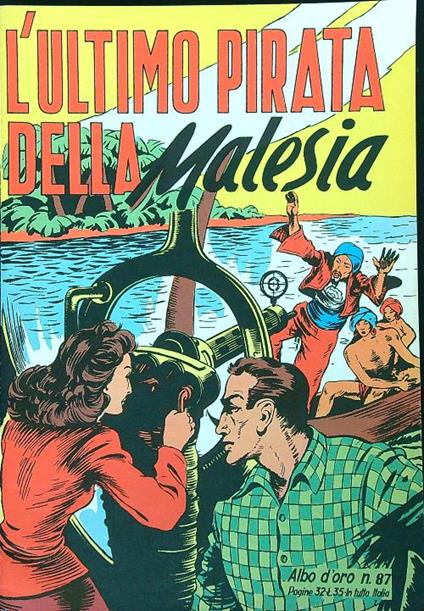 L' ultimo pirata della Malesia - copertina