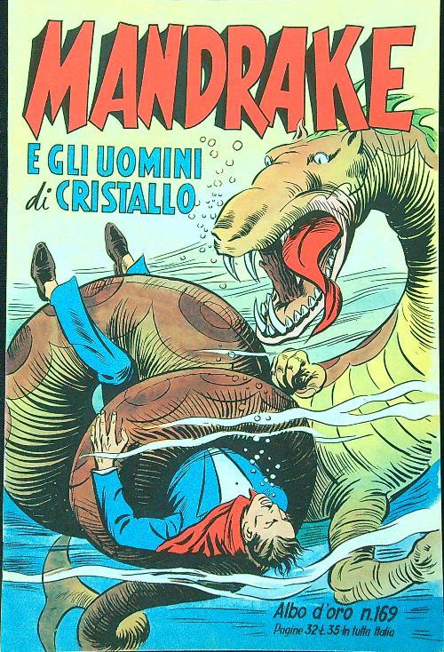 Mandrake e gli uomini di cristallo - copertina