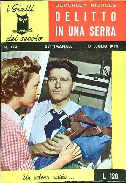 Delitto in una serra - Beverley Nichols - copertina