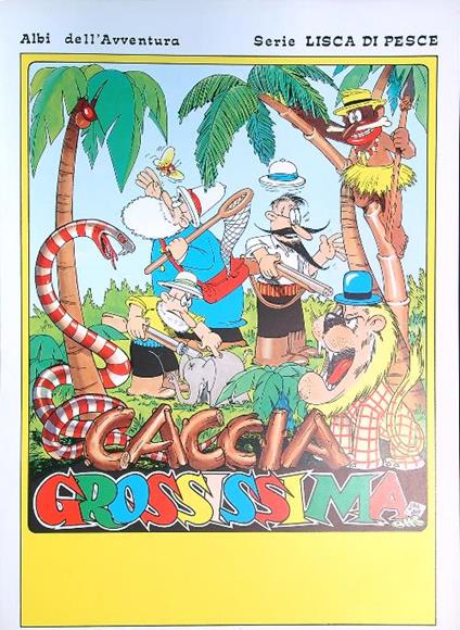 Caccia grossissima - Jacovitti - copertina