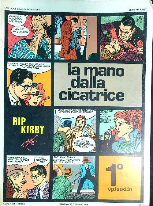 Rip Kirby albi Club Anni Trenta da n. 1 a n. 33/1976-79 - copertina