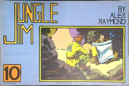 Jungle Jim n. 10/1981 - Alex Raymond - copertina