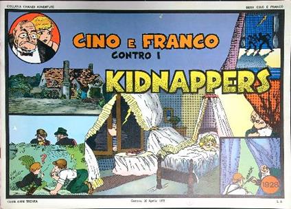 Cino e Franco contro i Kidnappers - Lyman Young - copertina
