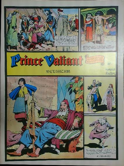Prince Valiant. Belsatan - Tavole da 229 a 242 - Harold R. Foster - copertina
