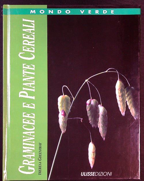 Graminacee e piante cereali - Theresa Greenaway - copertina