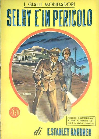 Selby è in pericolo - Erle Stanley Gardner - copertina