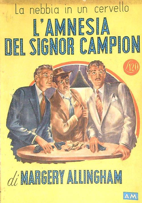 L' amnesia del signor Campion - Margery Allingham - copertina