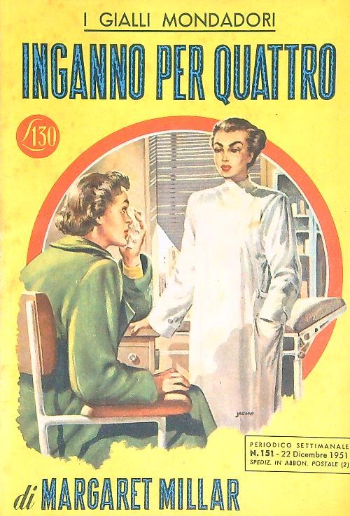 Inganno per quattro - Margaret Millar - copertina