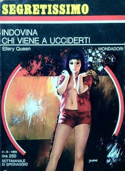 Indovina chi viene a ucciderti - Ellery Queen - copertina