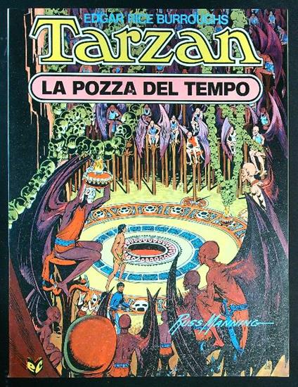 Tarzan. La pozza del tempo - Edgar Rice Burroughs - copertina