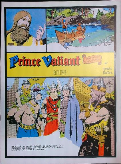 Prince Valiant tavole domenicali da 775 a 788 - Harold R. Foster - copertina