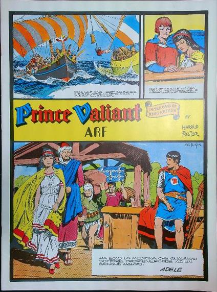 Prince Valiant tavole domenicali da 747 a 760 - Harold R. Foster - copertina