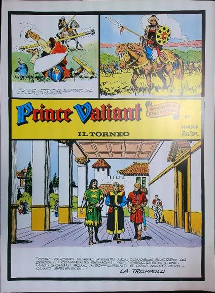 Prince Valiant tavole domenicali da 1926 a 1939 - Harold R. Foster - copertina
