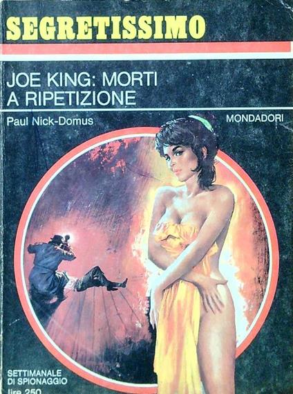 Joe King: morti a ripetizione - copertina